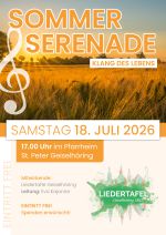 Sommerserenade Klang des Lebens